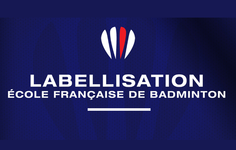 "Photo 1037 clubs labellisés Ecole Française de Badminton pour la saison 2026-2027"
