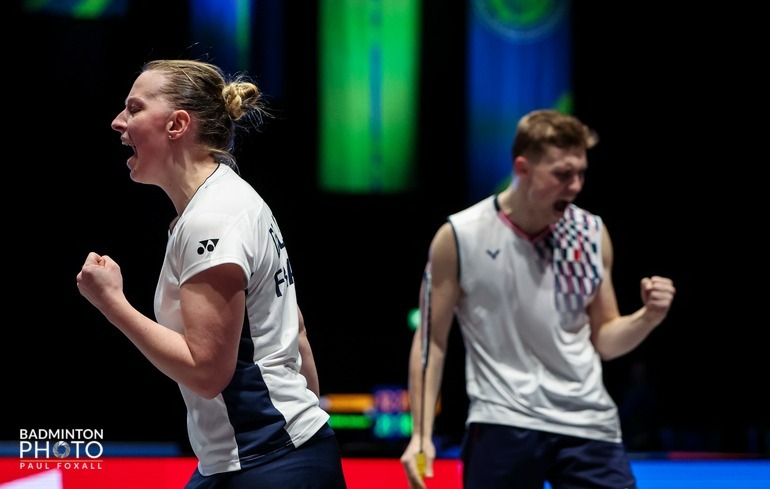 "Photo All England : Débuts mitigés pour les Bleus"