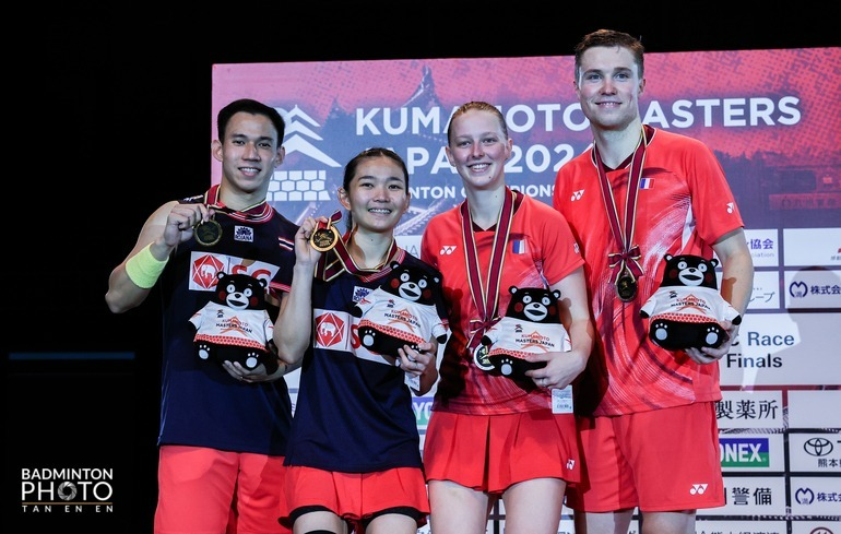 "Photo Kumamoto Masters : Thom et Delphine à la 2ème place"