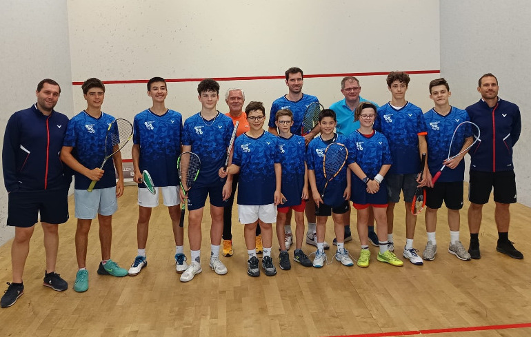 "Photo De jeunes pousses ambitieuses pour les prochains championnats du monde de Racketlon"