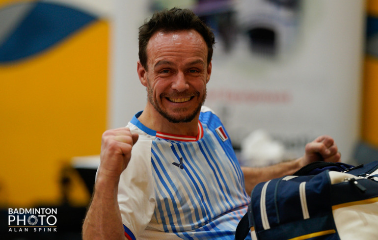 "Photo Mondiaux Para-Badminton :TOUPE/JAKOBS assuré d'une médaille, Charles NOAKES éliminé"