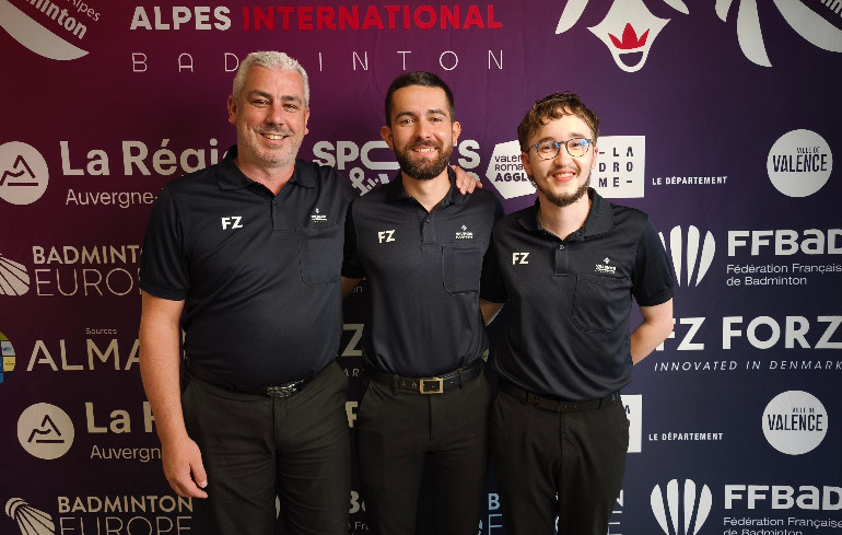 "Photo 3 nouveaux arbitres internationaux "