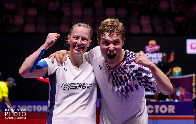 "Photo Indonesia Open : des débuts prometteurs pour les Bleus"