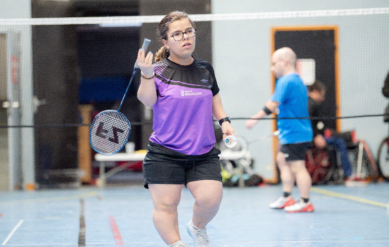 "Photo  Résultat de la 5ème édition internationale de l'Open de para-badminton de Lyon"