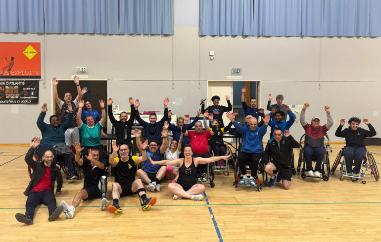 "Photo Résultats de la 5 ème étape du circuit para-bad de Saint-Herblain (44) "