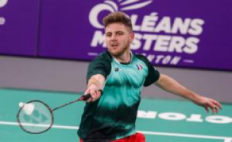 "Photo Orléans Masters : Brice LEVERDEZ range les raquettes !"