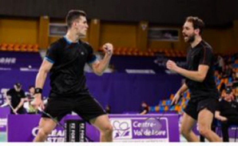 "Photo Orléans Masters : MAIO/VILLEGER et CORVEE/LABAR héroïques"