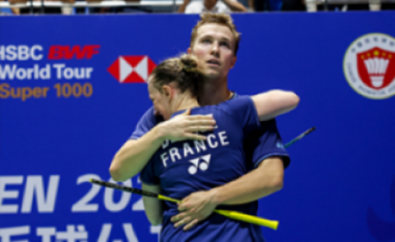 "Photo Open de Chine : La demi-finale pour Thom GICQUEL et Delphine DELRUE !"