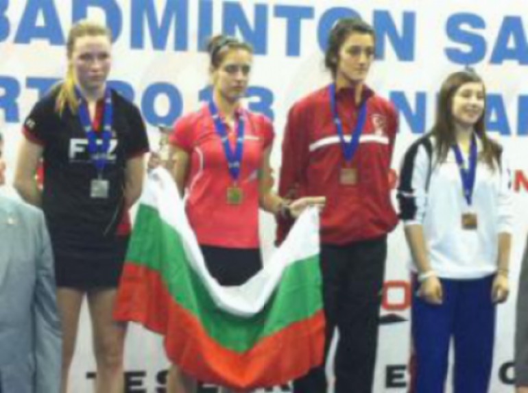 "Photo CDE Juniors : Delphine LANSAC, médaillée de bronze"