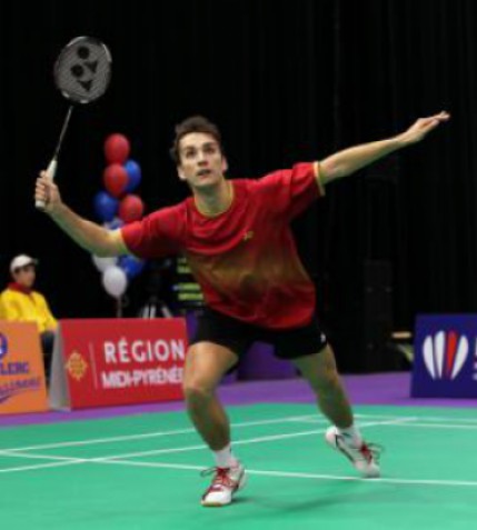 "Photo Sylvain GROSJEAN quitte le badminton international"