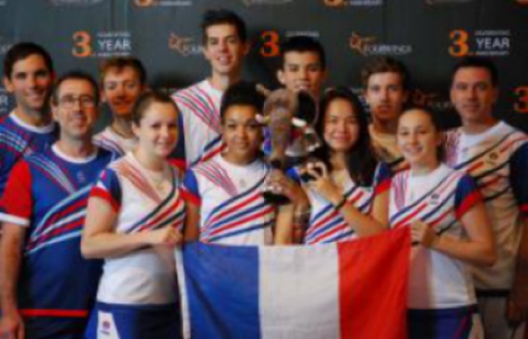 "Photo Championnats du Monde Juniors : Nouvelle victoire des bleuets"