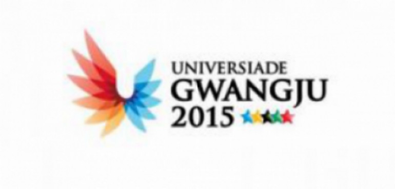"Photo Coup d’envoi de l’Universiade 2015 à Gwangju (Corée du Sud)"