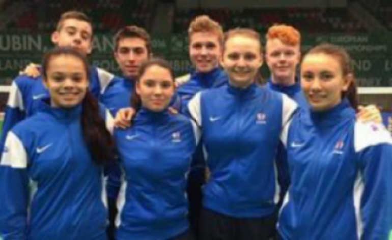 "Photo Championnat d’Europe Cadets – Les bleuets terminent en bronze"