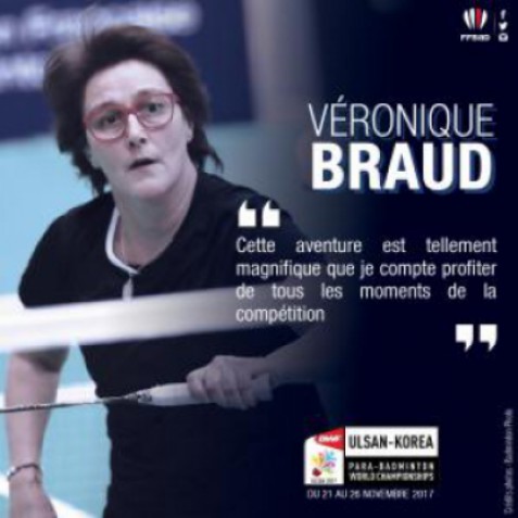 "Photo Mondiaux Parabad : Interview de Véronique Braud"