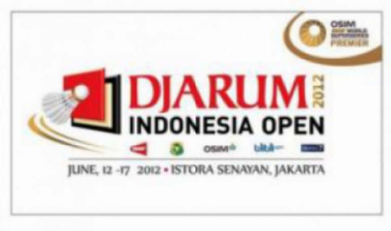 "Photo Djarum Indonesia Open : Brice LEVERDEZ entre en piste"