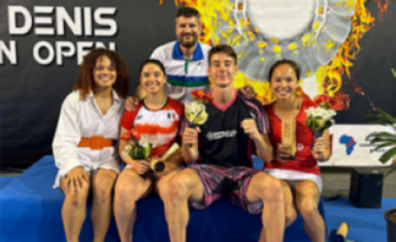 "Photo Saint-Denis Réunion Open : Les Français doublement sacrés"