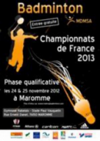 "Photo Les Championnats de France 2013 : Liste des Qualifiés et des Remplaçants"