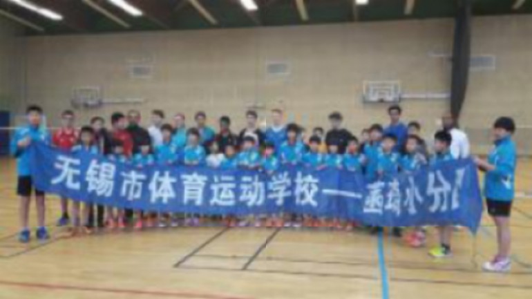 "Photo Un club chinois en visite en France"