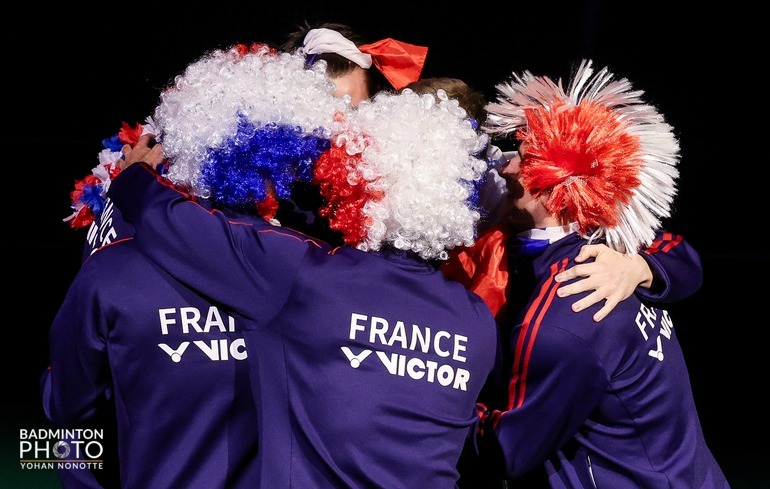 "Photo Thomas Cup : Les Bleus connaissent leurs adversaires"