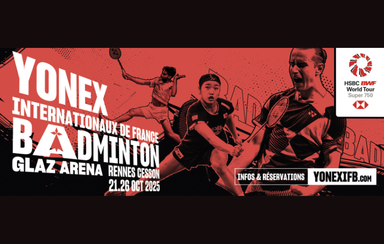 "Photo L’identité visuelle des Yonex IFB 2025 dévoilée"