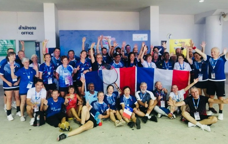 "Photo Mondiaux Vétérans : 4 médailles tricolores"