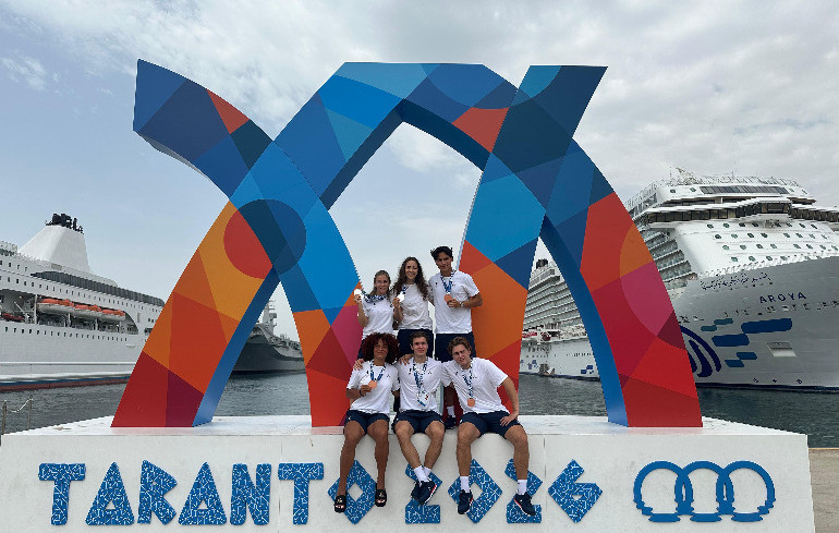"Photo Jeux Méditerranéens 2026 : 4 médailles pour les Tricolores en Italie "