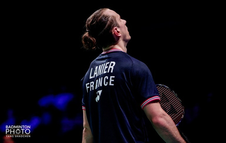 "Photo Denmark Open : Épuisé, LANIER s'incline en demi-finale"