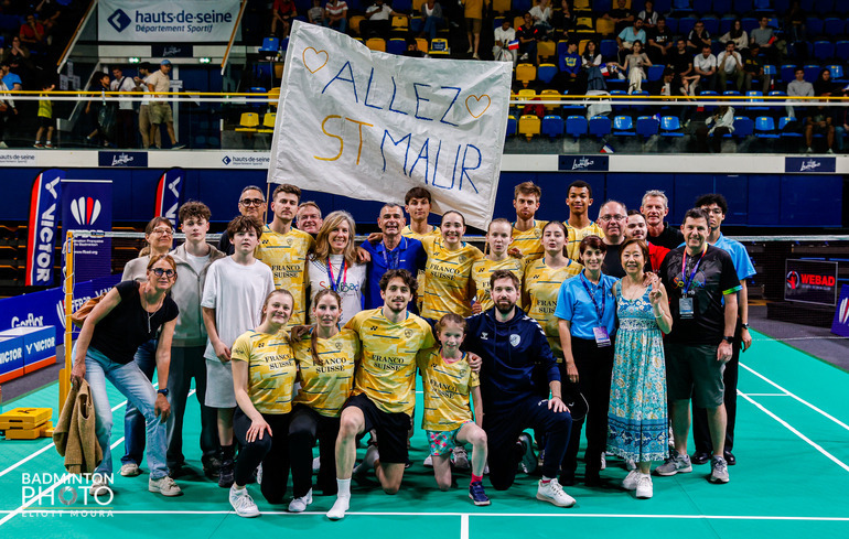 "Photo Finales Top 12 : Saint-Maur-des-Fossés se pare de bronze !"
