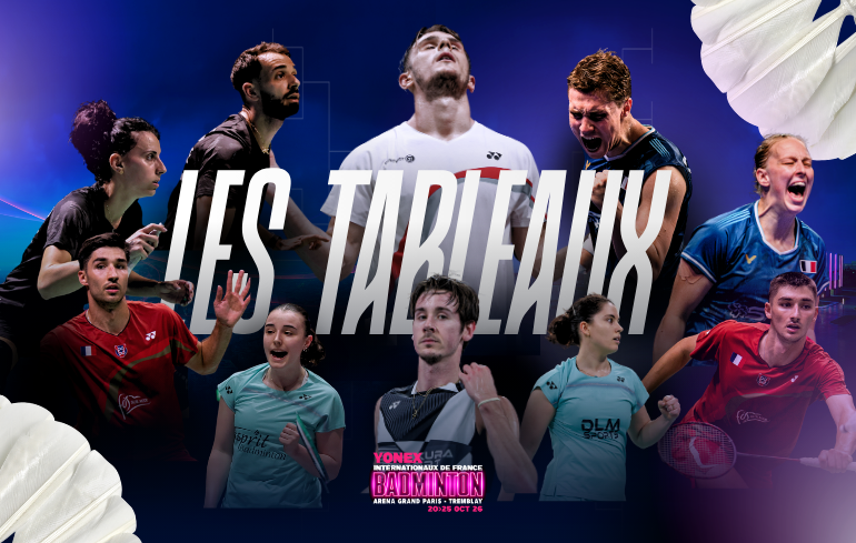 "Photo Yonex IFB : Le tirage est tombé, les Bleus sont fixés ! "