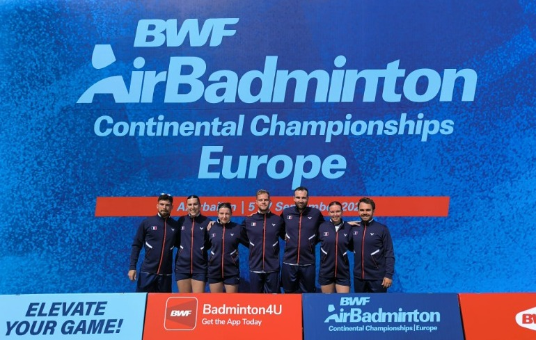 "Photo AirBadminton : Championnats d'Europe à Bakou"
