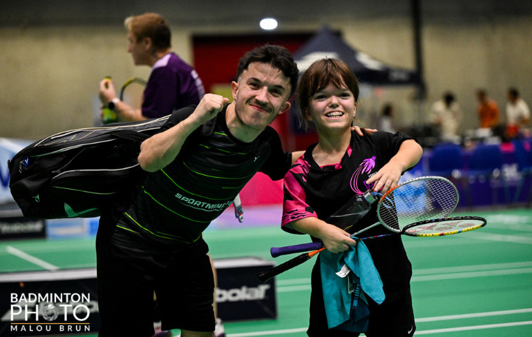 "Photo Championnats de France Para-Badminton : fin de la première journée"