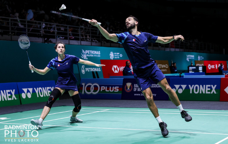 "Photo Malaysia Open : Alex, Julien et Léa en 8e de finale"