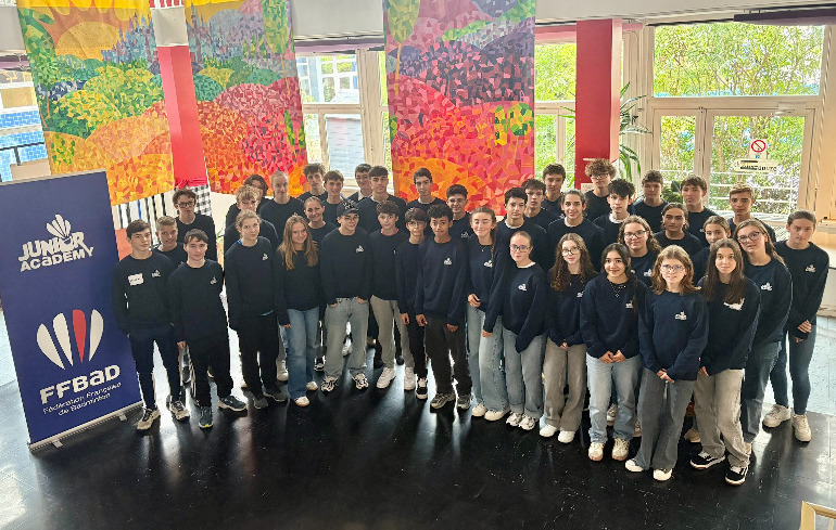 "Photo Top Départ pour la Junior Academy 2025-2026"