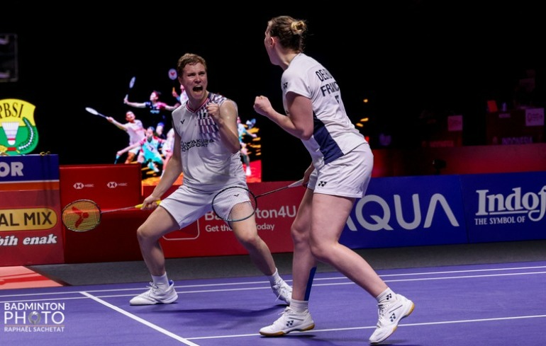 "Photo Indonesia Open : Thom et Delphine en demi-finales "