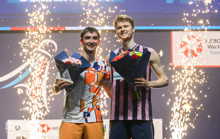 "Photo Yonex IFB 25 : Christo POPOV proche de l’exploit "