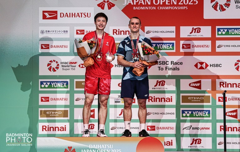 "Photo Japan Open : Alex LANIER tombe en finale"