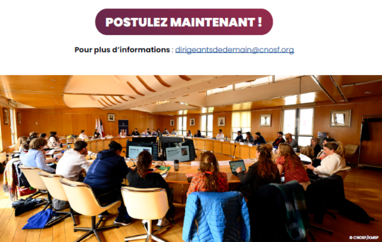 "Photo Dirigeants de demain : Candidatez !"