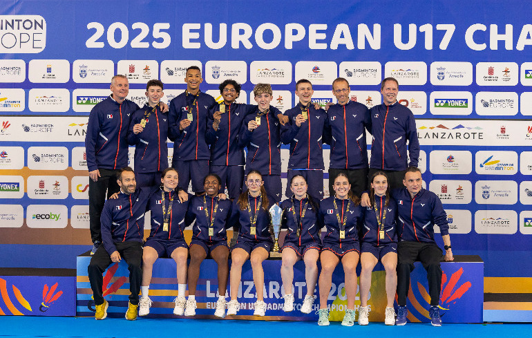 "Photo Historique, les U17 sacrés champions d’Europe "