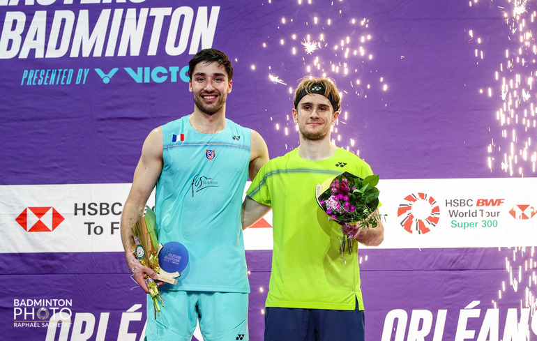 "Photo Orléans Masters : Gicquel/Delrue et Alex Lanier titrés !"