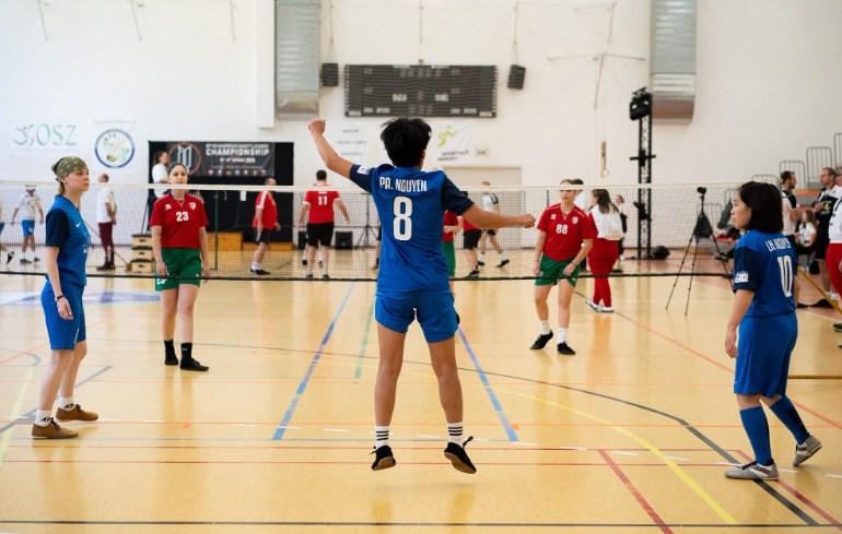 "Photo L’équipe de France décroche la 3e place à la Coupe d’Europe de Plumfoot !"